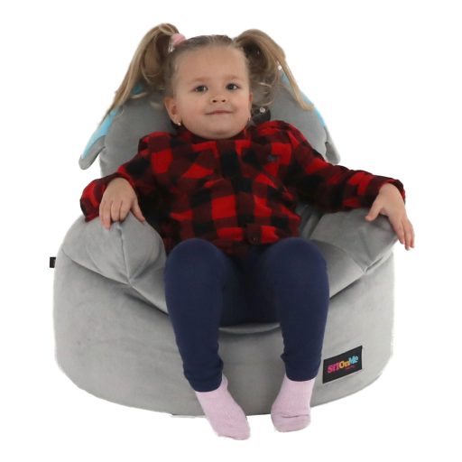 Babzsák, szürke szövet, BABY TYP 2