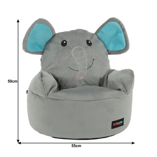 Babzsák, szürke szövet, BABY TYP 2