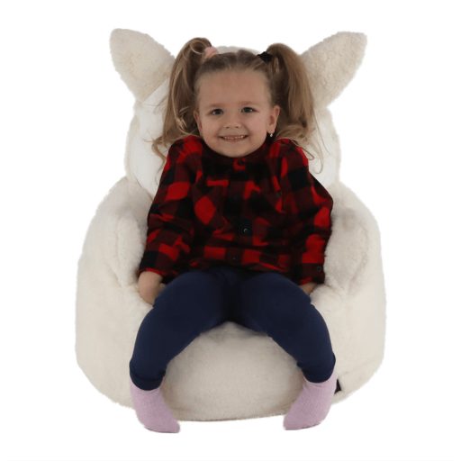 Babzsák, fehér/krém szövet, BABY TYP 3
