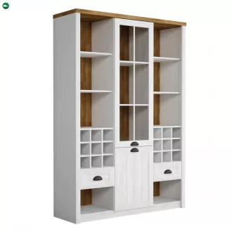 Vitrin W2D2S, sosna andersen/tölgyfa lefkas, PROVANCE