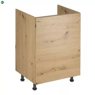   Mosogató szekrény, artisan tölgy, univerzális, LANGEN D60Z
