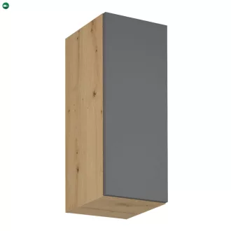   Felső szekrény, artisan tölgy/szürke matt, univerzális, LANGEN G30
