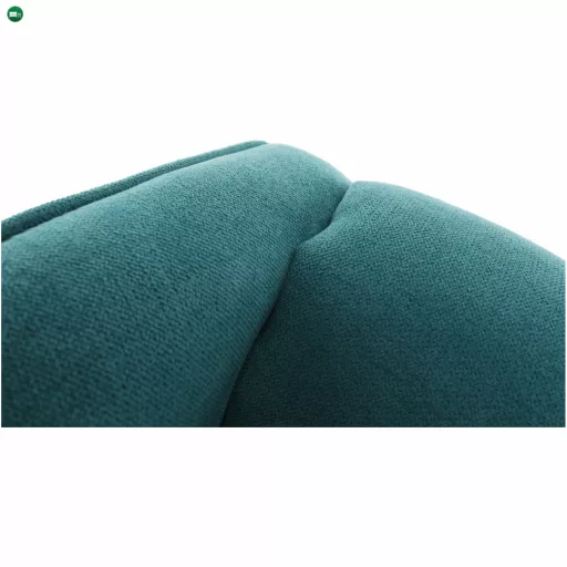 Kényelmes fotel, türkíz/bükk, BREDLY