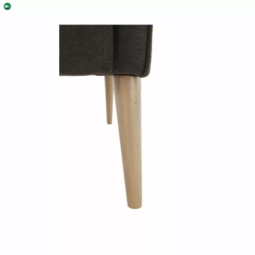 Kényelmes fotel, barna/bükk, BREDLY