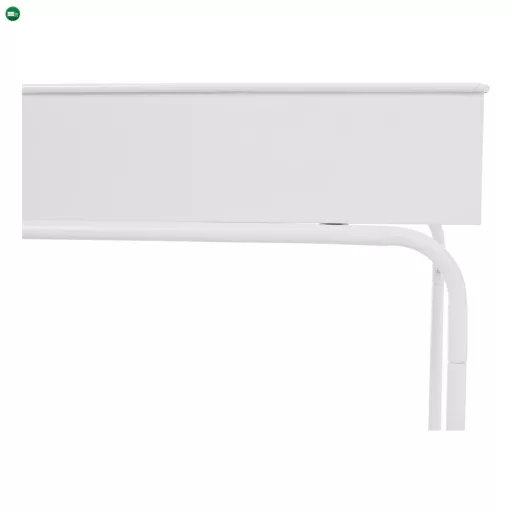 Elegáns virágcserép, fehér, KALUM