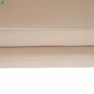   Pad Art-deco stílusban, bézs Velvet anyag/gold chróm-arany, NOBLIN