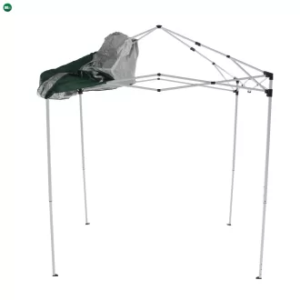 Öszecsukhatós kerti pavilon, zöld, 2x2 m, TREKAN TYP 1