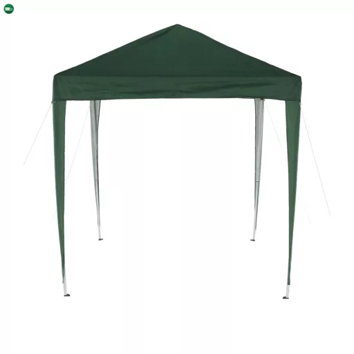 Öszecsukhatós kerti pavilon, zöld, 2x2 m, TREKAN TYP 1