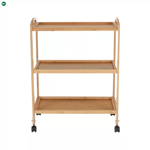 Tálalókocsi, természetes, MARSEL