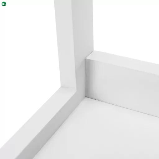 4 polcos állvány, fehér, REON TYP 2