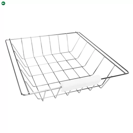 Tálalókocsi, fehér, KORUS