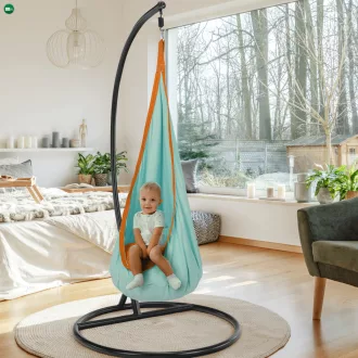 Függőhinta, kék/narancssárga, SIESTA TYP 1