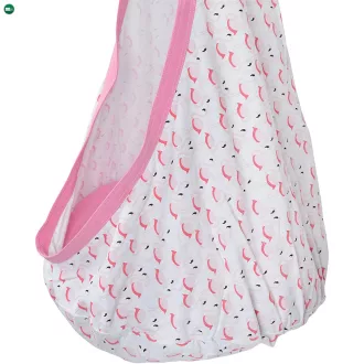 Függőhinta, rózsaszín/flamingó minta, SIESTA TYP 2