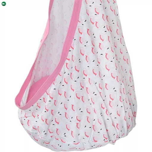 Függőhinta, rózsaszín/flamingó minta, SIESTA TYP 2