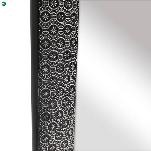 Álló tükor, fekete, LAVAL