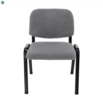 Irodai szék, szürke, ISO ECO