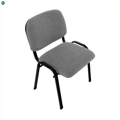 Irodai szék, szürke, ISO ECO