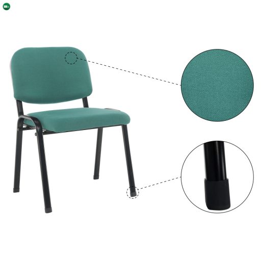 Irodai szék, zöld , ISO ECO