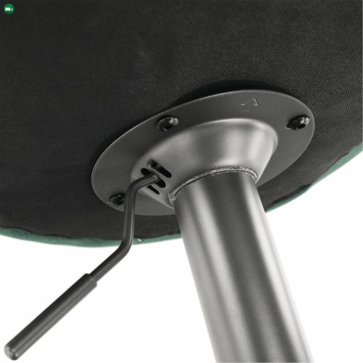 Bárszék, zöld/fekete, LAHELA