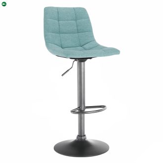 Bárszék, mentolos/fekete, LAHELA