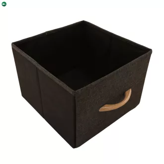 Komód szövet fiókokkal, bézs/barna, HAZEL TYP 4