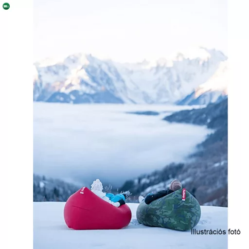 Felfújható babzsák/lazy bag, zöld, LEBAG