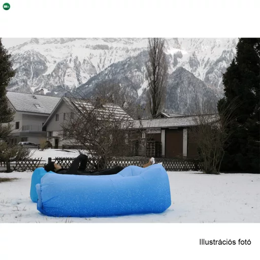 Felfújható babzsák/lazy bag, zöld, LEBAG