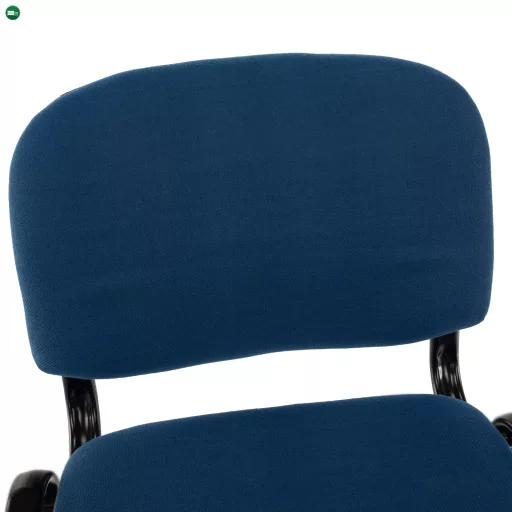 Irodai szék, sötétkék, ISO ECO