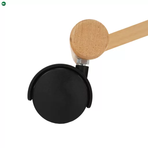 Ergonomikus térdelőszék, szürkésbarna Taupe/bükkfa, FLONET