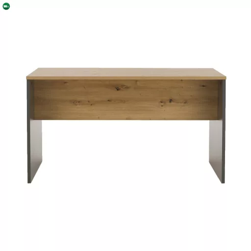 Íróasztal, grafit/tölgyfa artisan, RIOMA NEW TYP 11