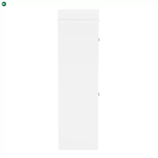 Cipőtartó, 2 soros, fehér/szürke, SEBER TYP 1