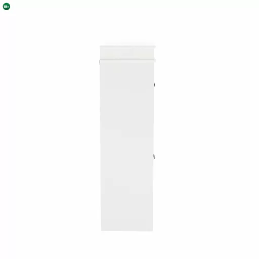 Cipőpolc, 2-soros, szürke/fehér, SEBER TYP 5