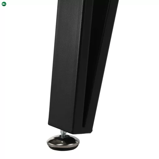 Étkezőasztal, tölgy/fekete, 150x80 cm, FRIADO