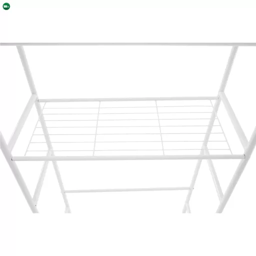 Polcállvány a mosógép fölé, fehér, VIMERA