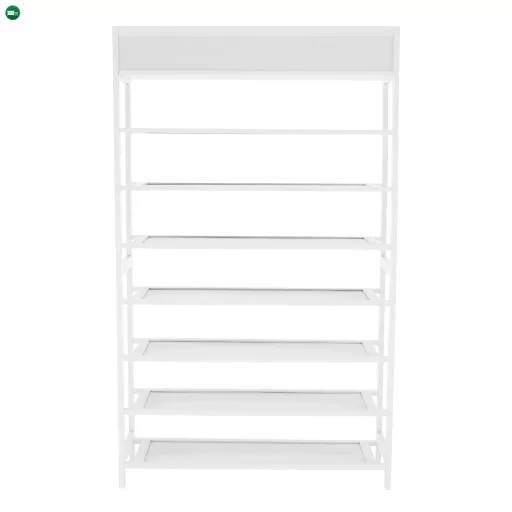 Cipőpolc, 7 soros, fehér, KATLEY