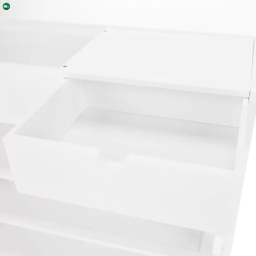 Cipőpolc, 7 soros, fehér, KATLEY