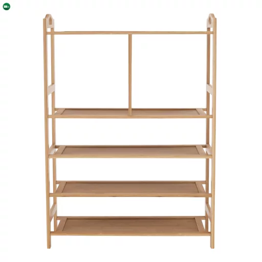 Cipőpolc, természetes bambusz, AVIRO