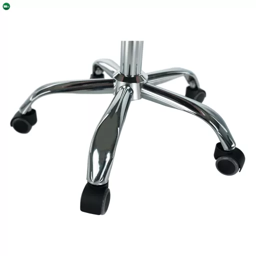 Irodai szék, rózsaszín Velvet szövet/króm, KLIAN