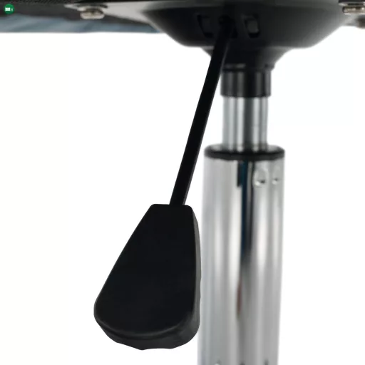 Irodai szék, kék Velvet szövet/króm, KLIAN