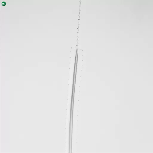 Irodai fotel, fehér/króm, ARGUS NEW