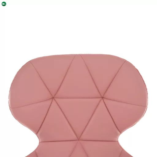 Irodai fotel, rózsaszín/króm, ARGUS NEW