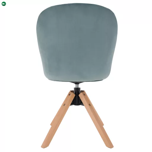 Forgószék, Velvet szövet, neomint/bükk, DALIO