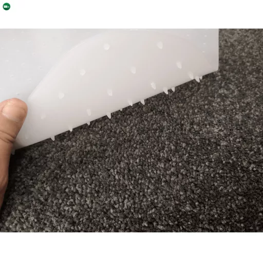 Védőalátét a szék alá, tejes, 90x120 cm, 1,8 mm, ELLIE NEW TYP 9