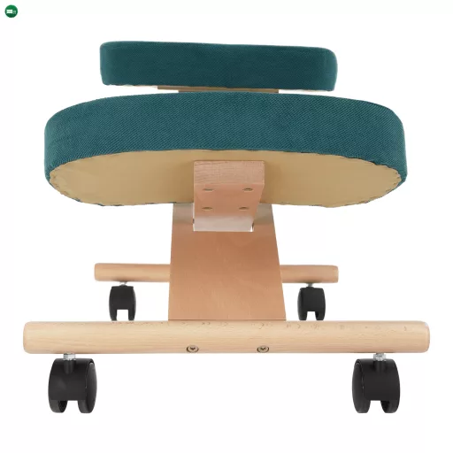 Ergonomikus térdelőszék, kerozin/bükkfa, FLONET