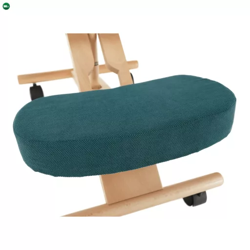 Ergonomikus térdelőszék, kerozin/bükkfa, FLONET