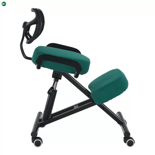 Ergonomikus zsámoly, zöld/fekete, RUFUS