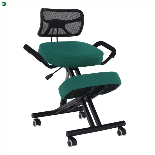 Ergonomikus zsámoly, zöld/fekete, RUFUS