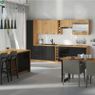 Felső szekrény, artisan tölgy, MONRO 80 G-72 2F