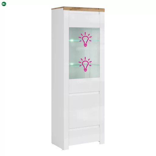 LED világítás, 2-pontos, fehér, LINDY/VILGO