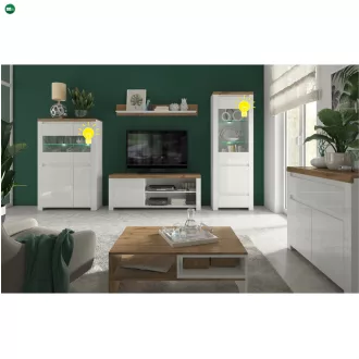 LED világítás, 2-pontos, fehér, LINDY/VILGO